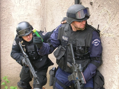 Swat team ready for hard interaction